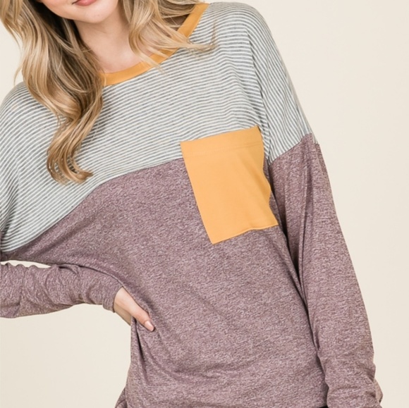 Mixed Detail Long Sleeve - Picture 2 of 2